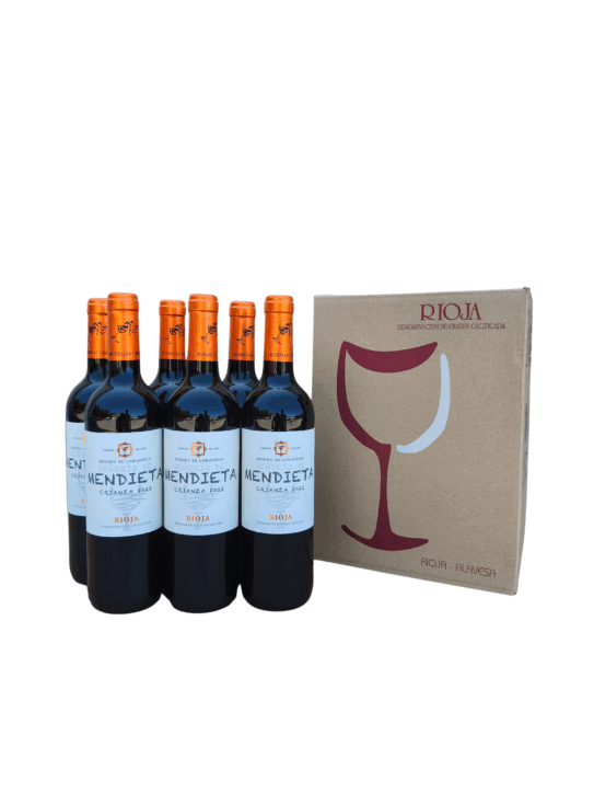 Caja de 6 botellas de vino M